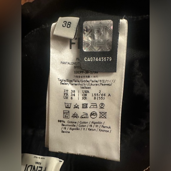 Fendi Denim Shorts - Picture 5 of 8